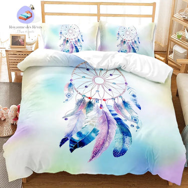 Housse de Couette Attrape Rêve Plume